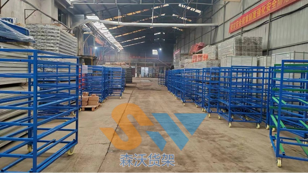 森沃倉(cāng)儲(chǔ)與安徽某企業(yè)汽車(chē)配件貨架合作案例